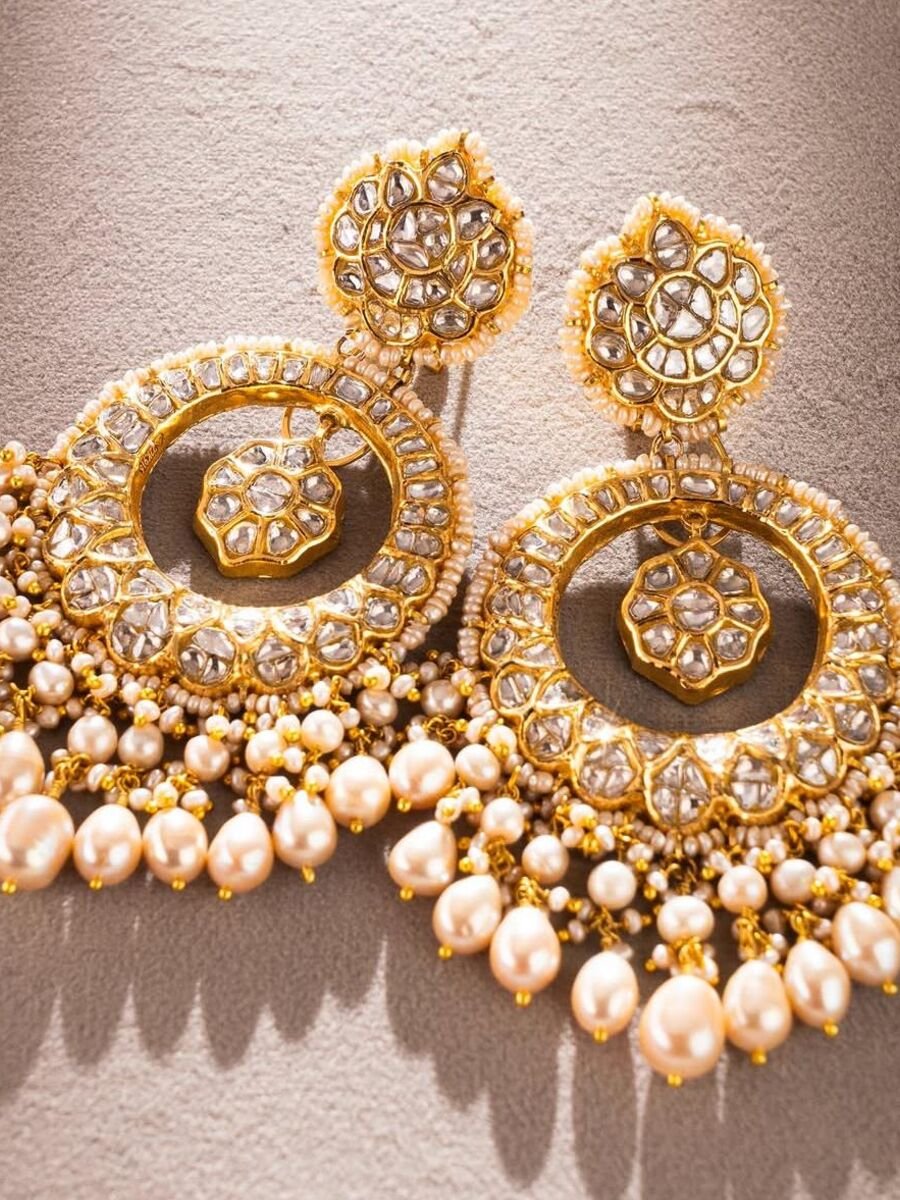 Chandbalis and jhumkas